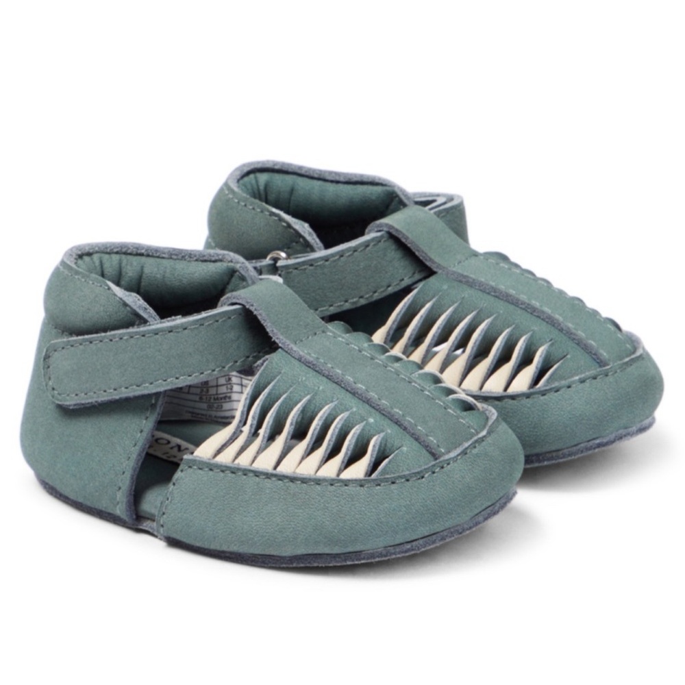 Donsje Amsterdam Lance Leather Baby Shoes – 12–18M – Like New, Sold-Out Style